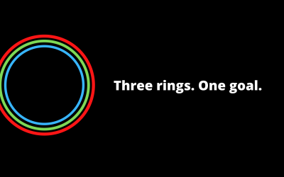 Three rings. One goal. – Wie uns Fitness-Tracker zum Handeln auffordern.